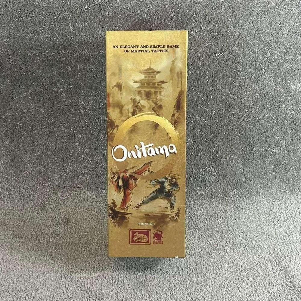Arcane Wonders Onitama Board Game Gold Martial Tactics Strategy 2 Player OS